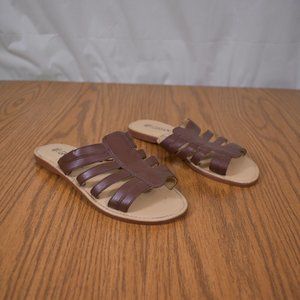 Gran Sol leather open toe sandals Women's 6.5